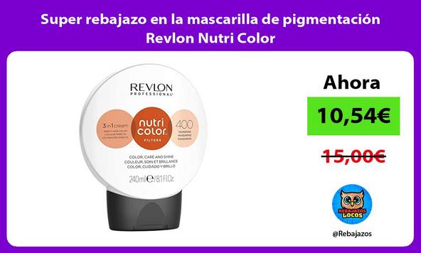 Super rebajazo en la mascarilla de pigmentación Revlon Nutri Color