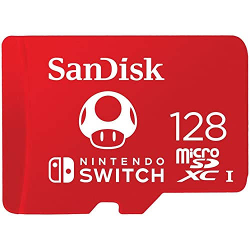 Ahora precio aun mas bajo, en la tarjeta de memoria microSDXC SanDisk edición Nintendo Switch con 128GB