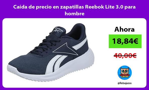 Caída de precio en zapatillas Reebok Lite 3.0 para hombre
