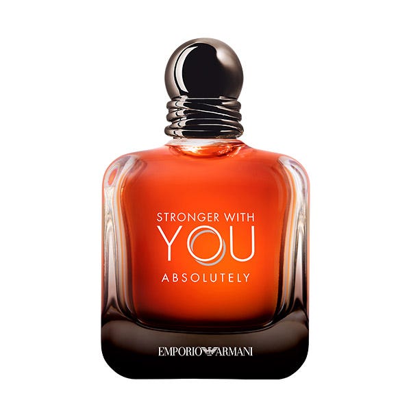 Descuento flash en el perfume Armani Stronger With You para hombre, con 100ml