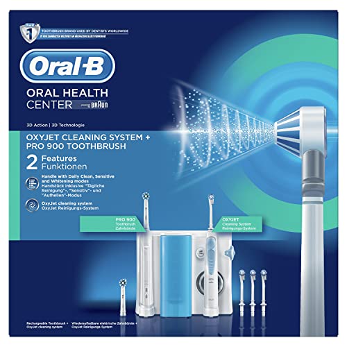 Disfruta de una limpieza dental completa, con el sistema Oral B con cepillo e irrigador