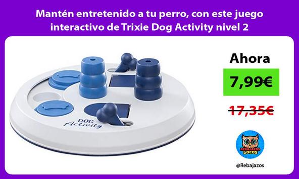 Mantén entretenido a tu perro, con este juego interactivo de Trixie Dog Activity nivel 2
