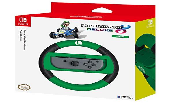 Mini precio en el volante de Nintendo Switch, con diseño de Luigi o Mario