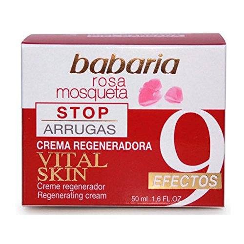 Mini precio en la crema facial Babaria Stop Arrugas con rosa mosqueta
