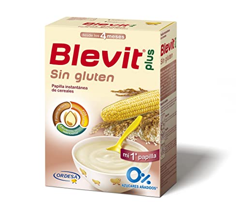 Mini precio top en la papilla de cereales con harina de arroz y maíz Blevit Plus