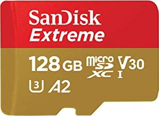 Oferta a mini precio en la tarjeta de memoria SanDisk Extreme con 128GB de capacidad