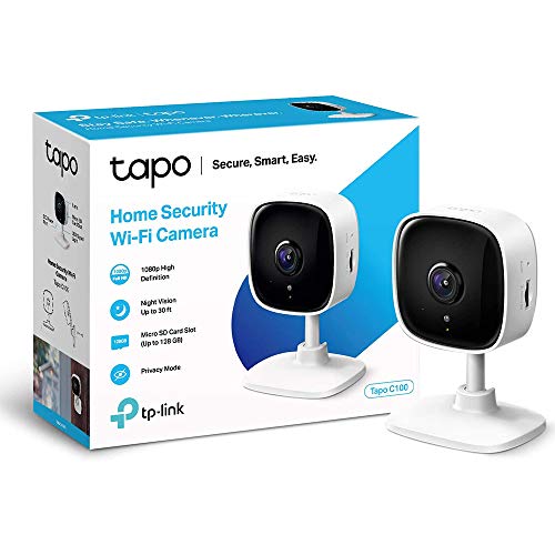 Oferta a precio mini para esta cámara de seguridad de interior, TP Link Tapo con visión nocturna y compatible con Alexa