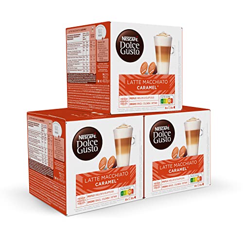 Oferta en el pack de 48 cápsulas de Café Latte Macchiato Caramel de Dolce Gusto