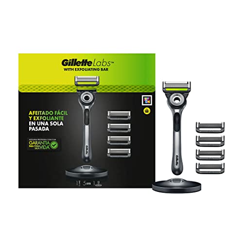 Oferta en la maquinilla de afeitado Gillette Labs con barra exfoliante y kit de 5 recambios