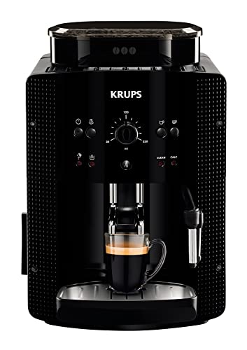 Oferta flash para la cafetera superautomática Krups Roma. Con molinillo integrado, vaporizador y personalización del café y la molienda