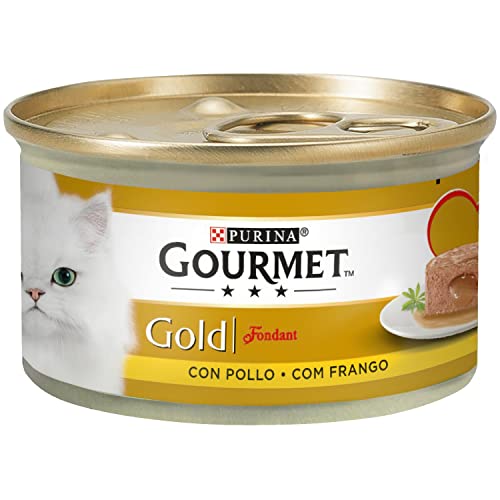 Oferta top en el pack de 24 latas de Purina Gourmet Gold con pollo