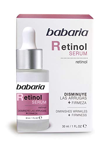Super mini precio en el sérum de Retinol Babaria, que ayuda a disminuir arrugas y aportar firmeza