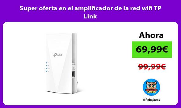 Super oferta en el amplificador de la red wifi TP Link
