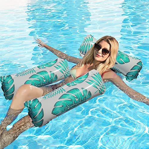 A mitad de precio aplicando el cupón, en esta hamaca de agua hinchable 4 en 1 para adulto