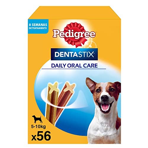 Ahora a precio mas bajo este pack de snack dental de perro, Pedigree Dentastix con 56 palitos