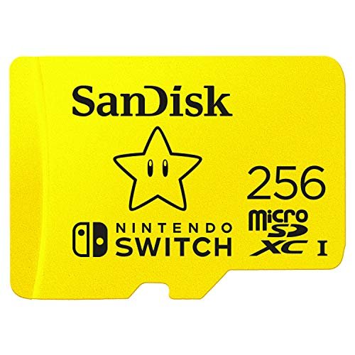 Ahora mas barata esta tarjeta de memoria SanDisk de Nintendo Switch con 256GB microSDXC