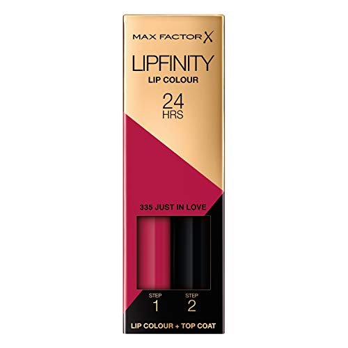 Aplica el descuentito extra de la web, para el labial Max Factor LipFinity en el tono 335