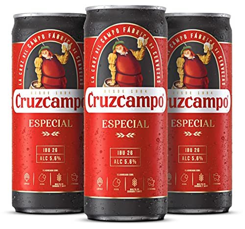 ¡Ahorra y disfruta! 24 latas de cerveza Cruzcampo Especial con envío Prime incluido ¡Aplica el descuento web ahora!
