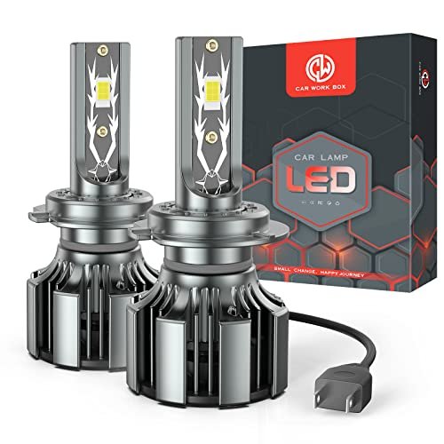 Aprovecha el cupón descuento en estas bombillas para coche H7 LED, que además tienes con envío Prime