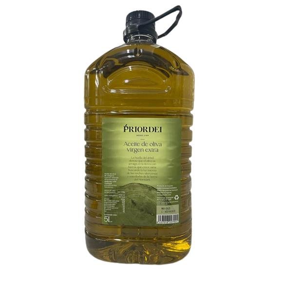 Aprovecha el descuento en tu primer pedido, para esta garrafa de 5L de Aceite de Oliva virgen extra
