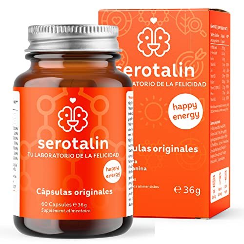 Aprovecha el descuento para este pack de 60 cápsulas de Serotalin antiestrés, para el equilibro hormonal, del estado de ánimo y del sueño