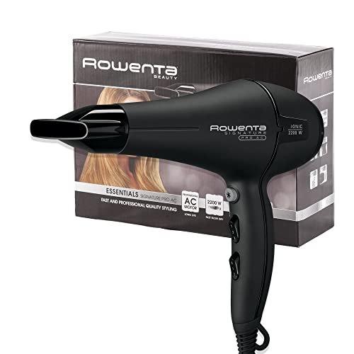 Buena bajada de precio para este secador Rowenta Signature Pro  ,con Motor AC, sistema iónico y 2200W