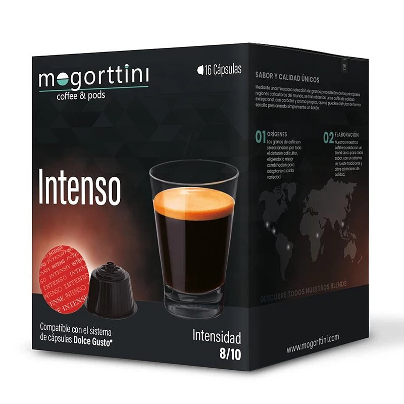 Chollo de mini precio para la caja de 16 cápsulas de Café Intenso para Dolce Gusto