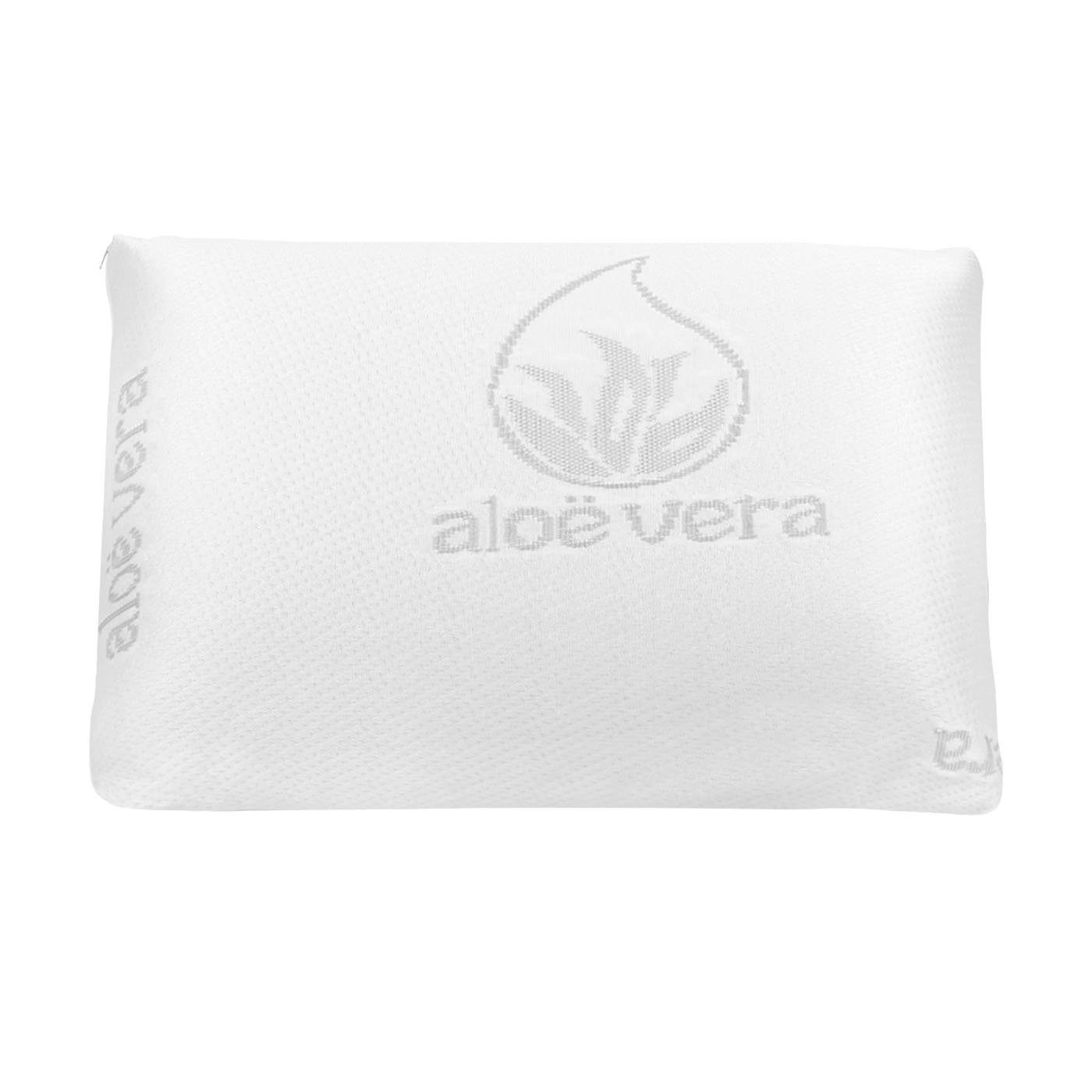 Cuida tu descanso renovando tu almohada, por esta viscoelástica de Aloe vera con tejido termoregulable