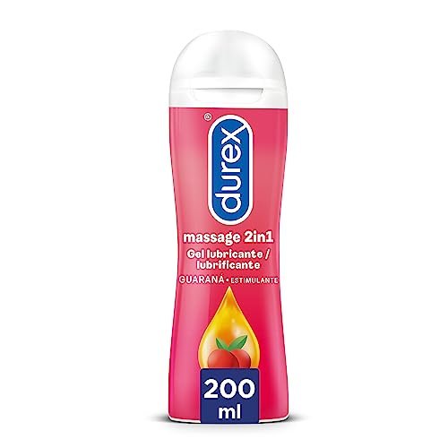 ¡Aprovecha el descuentazo y disfruta al máximo con el gel Massage 2 en 1 de Durex con guaraná de tamaño maxi!
