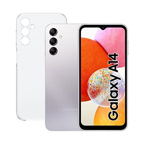Descuento flash especial en el Samsung Galaxy A14, de 6,6“ FHD+ con batería de 5000mAh y funda de regalo