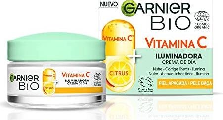 El precio más bajo para esta crema de día iluminadora Garnier BIO Vitamina C