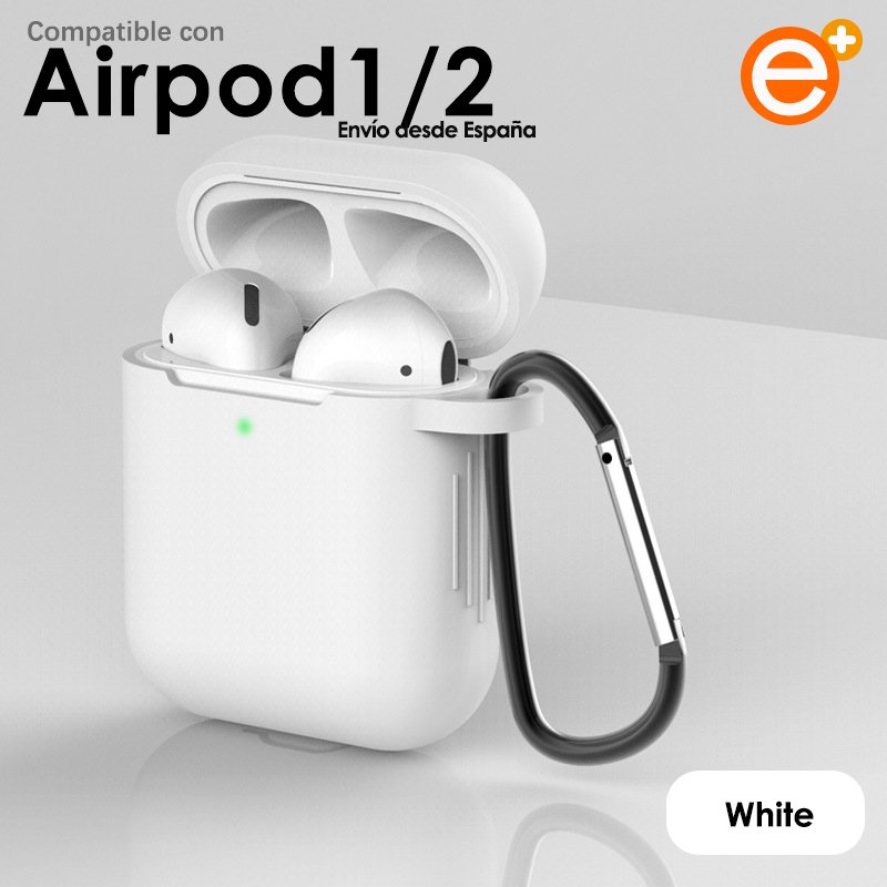 Locura de mini precio para esta Funda de silicona para auriculares Airpods  2 y 1