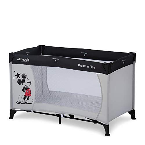 Mas bajada de precio para esta cuna de viaje con diseño de Mickey  de 120 x 60cm