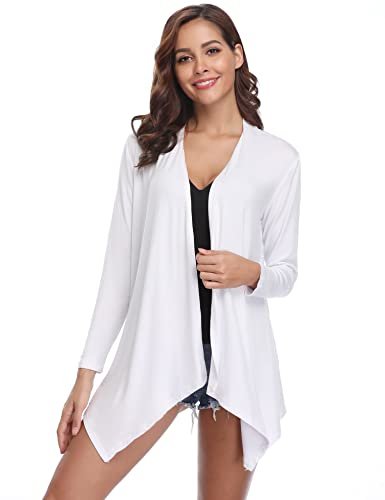 Oferta con cupón en este cárdigan de entretiempo sin botones