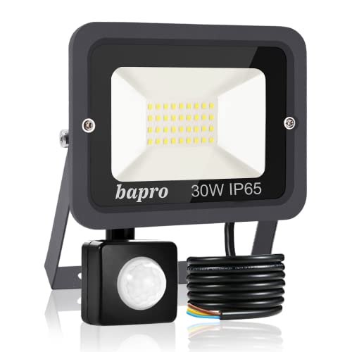 Oferta con cupón en este foco LED para exterior, con sensor de movimiento y 3000 lúmenes, que dispone además de IP65