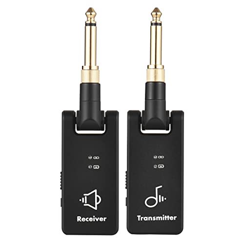 Oferta con descuento en web, para este sistema de transmisión inalámbrico 2.4G para guitarra eléctrica