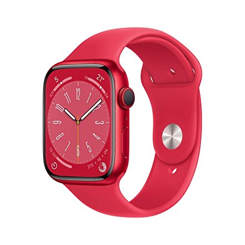 ¡Aprovecha la oferta exclusiva del Apple Watch Series 8 con GPS y caja de 45mm en color rojo!