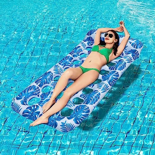 Oferta especial para este colchón hinchable de 180x80cm perfecto para relajarte en la piscina