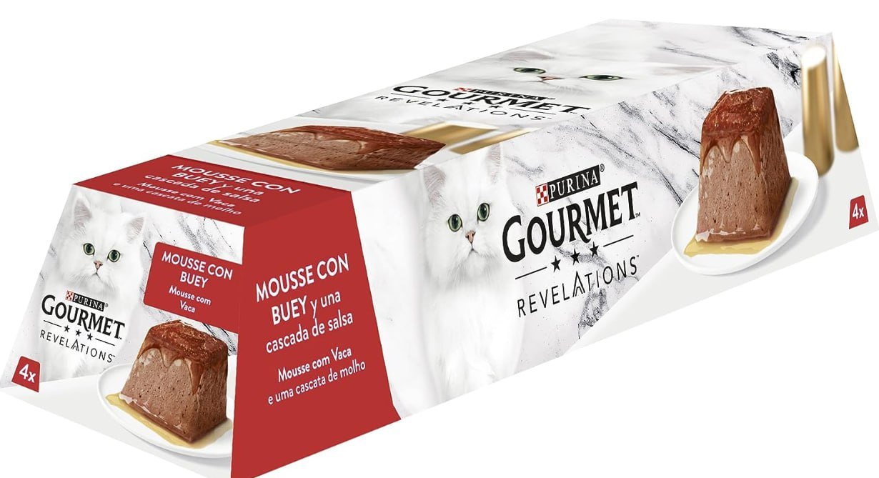 ¡Aprovecha esta oferta única de Purina Gourmet Revelations! 24 comidas para consentir a tu amigo gatuno