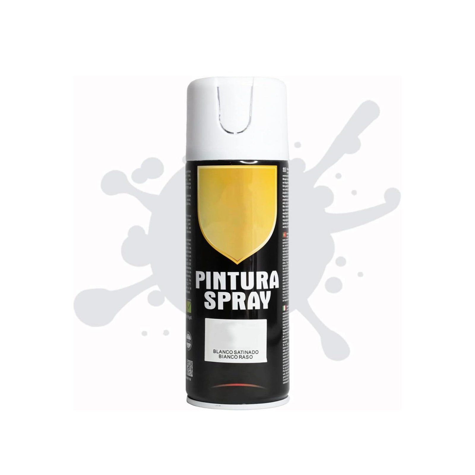 Pintura en Spray en formato de 400ml para uso en metal, madera y plástico