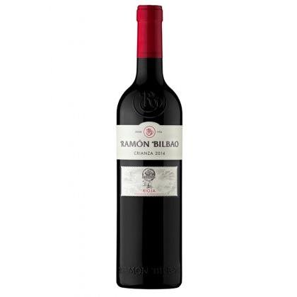 ¡Aprovecha el descuento único de hoy para llevarte la exclusiva botella de vino Ramon Bilbao Crianza 2019!