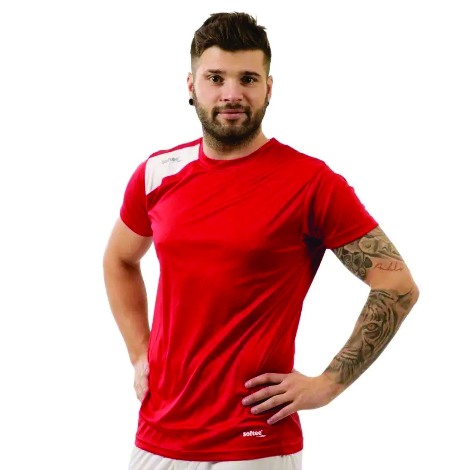 Solo hoy en oferta flash tienes esta camiseta deportiva para hombre, con tejido transpirable