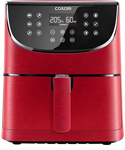 Super bajada de precio para la Cosori roja de 5,5L de capacidad y 11 modos de cocinado