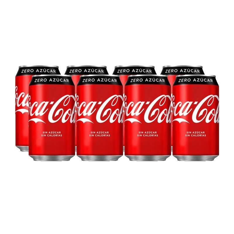 ¡Aprovecha el súper chollazo en este pack de 8 latas de Coca Cola Zero!