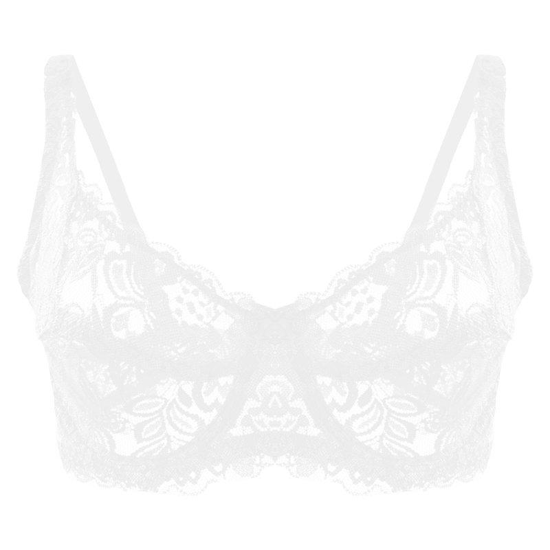 Super mini precio flash en este sujetador de encaje de talla grande para mujer