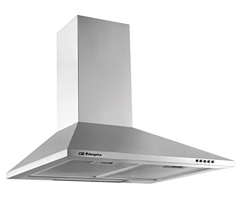 Super oferta total para esta campana extractora Orbegozo de 60cm con 2 filtros desmontables
