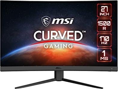 ¡Aprovecha el mejor precio en el monitor gaming curvo de MSI de 27 WQHD con curvatura 1500R y HDR Ready!