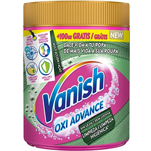 Super precio mini en el quitamanchas multibeneficio de Vanish Oxi Advance sin lejía con 900gr
