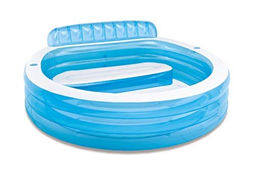 Super precio mínimo en esta piscina hinchable Intex con asiento integrado y unas medidas de 229 x 218 x 79cm