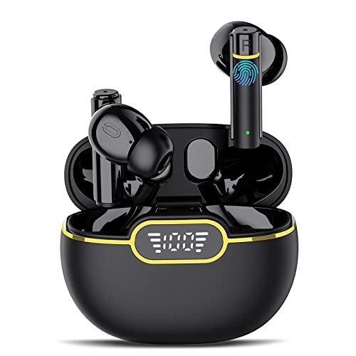 Super precio mínimo en estos auriculares inalámbrico, con estuche de carga y control táctil